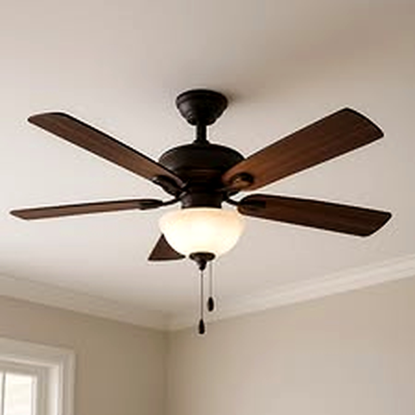Ceiling fan installation